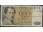 BELGIQUE 100 FRANCS 26.06.58 1958 D.966 TB+