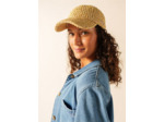 Casquette en raphia