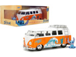 Jada 36340 - Volkswagen Bus 1961 W/Stitch Figure Orange - 1/24