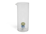 Pichet Poulpe Ocean Jaune Bleu Verre borosilicate 11x9x22cm