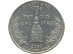 AMERIQUE ( U.S.A ) QUARTER DOLLAR (1/4 DOLLAR) 2000 D MARYLAND TTB+