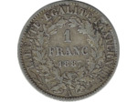 FRANCE 1 FRANC CERES 1887 A (Paris) TTB