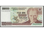 TURQUIE 100000 LIRA L.1970 (1991) Série E64 SPL (W205)