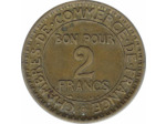 FRANCE 2 FRANCS DOMARD 1923 TTB