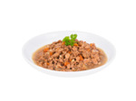 Repas Plaisir Chien, Casserole de VOLAILLE en sauce avec riz et carottes - 320g