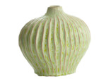 Vase décoratif céramique LORITO vert menthe 25x14x20cm