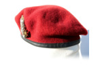 Béret Commando amarante