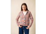 Gilet Zurich en laine multicolore