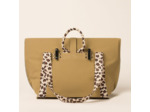 Sacoche Etincelle Beige et Léopard