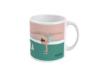Tasse ou mug Gymnastique "Au sol" - Personnalisable