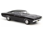 Dodge Charger Bullit Noir 1968 - 1/43