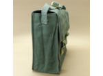 Musette en toile verte