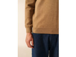 Pull col V Cuirasse en laine douce