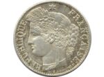 FRANCE 50 CENTIMES CERES 1895 A (Paris) SUP- coup sur tranche