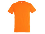 T-shirt orange (100% coton)
