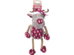 PELUCHE DE NOEL RENNE AVEC CORDE