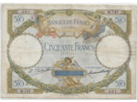 FRANCE 50 FRANCS L.O. MERSON SERIE W.747 9-7-1927 TB+