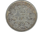 ALLEMAGNE 1/2 MARK 1906 A TTB