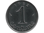 FRANCE 1 CENTIME EPI 1982 FDC