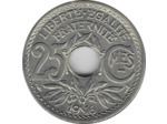 FRANCE 25 CENTIMES LINDAUER SOULIGNE 1916 PEU SUP