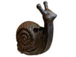 Figurine escargot en fonte 15x9x14cm