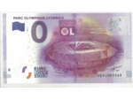 69 LYON 2016-1 PARC OLYMPIQUE LYONNAIS BILLET SOUVENIR 0 EURO TOURISTIQUE NEUF