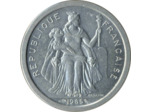 POLYNESIE FRANÇAISE 1 FRANC 1965 SUP
