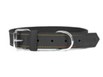 Collier en Nubuck, NOIR pour chiens - 60cm x 30mm
