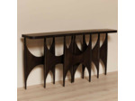 Grande console Sumbra marron en bois de manguier 175x85x31cm