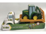 JOHNNY TRACTEUR ET SA DEPANNEUSE JOHN DEERE de chez TOMY