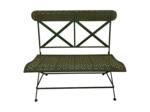 Banc de jardin pliable 102x50x92cm