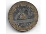FRANCE 20 FRANCS MONT ST MICHEL 1993 SUP-