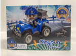 QUAD DE POLICE ET 1 FIGURINE INCLUSE de chez PINYPON ACTION