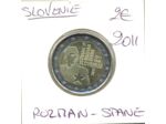 SLOVENIE 2011 2 EURO COMMEMORATIVE  ROZMAN-STANE SUP-