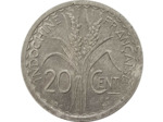 INDOCHINE 20 CENT 1945 C TTB+