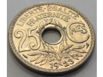 FRANCE 25 CENTIMES LINDAUER 1923 SUP (G380) n2