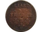 LOUIS XIV (1643-1715) LIARD DE FRANCE 1656 B* (Pont De L'Arche) TB-