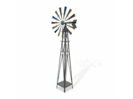 Grand moulin à vent 62x58x176cm