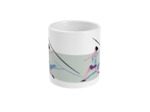 Tasse ou mug athlétisme "Javelot femme" - Personnalisable