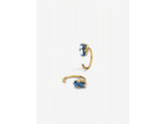 Paire de boucles d'oreilles bleues Marcel