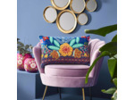 Coussin Frida tissu multicolore 40x60cm