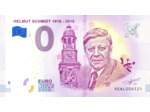 ALLEMAGNE 2018-1 HELMUT SCHMIDT 1918-2018 BILLET SOUVENIR 0 EURO