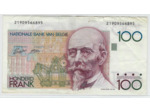 BELGIQUE 100 FRANCS NON DATE (1982-94) SIGNATURE 5 ET 14 TTB 895