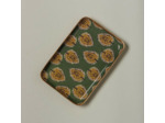 Plateau vert Bangalore fer 10x15cm