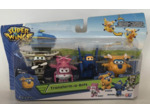 SUPER WINGS 4 MINI FIGURINES TRANSFORMABLES de chez AULDEY NEUF