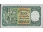 SLOVAQUIE 100 KORUN 7 OCTOBRE 1940 Série N2 perforé SPECIMEN TTB+ (W10s)