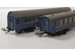TROBY LOT DE 2 WAGONS CIWL DIFFERENTS SANS BOITE