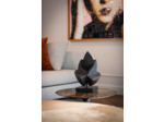 Sculpture bronze "Musing SS" Argent poli