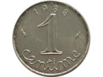 FRANCE 1 CENTIME EPI 1988 SUP (G91)