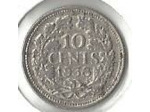 PAYS-BAS HOLLANDE 10 CENTS 1938 TTB